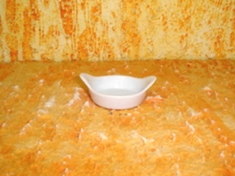 Foto Mini travessa riz c/ ala de porcelana 2,5 x 8,0 x 6,3