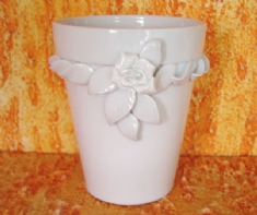 Foto Vaso de Porcelana Groenlndia 1 com flor miosotis 