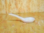 Foto Colher para mostarda de Porcelana  16,0 x 6,0 utilitrio