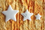 Foto Placa de Porcelana estrela 1a  com furo