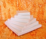 Foto pe 6 triangular para fruteira de porcelana 13,5 x 12,5