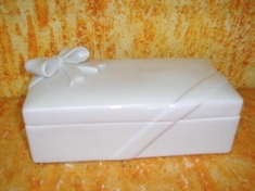 Foto Caixa de Porcelana retangular 1