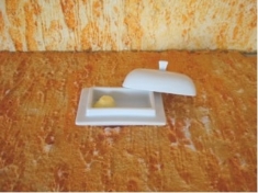Foto Mini mantegueira de Porcelana 5,0 x 9,5 