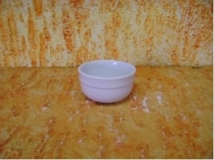 Foto Mini tigela 1 redonda porcelana 5,0 x 8,0 