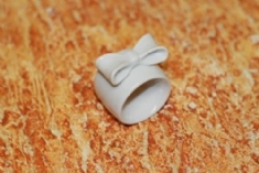 Foto Porta guardanapo de Porcelana lao 1 5,8 x 2,5