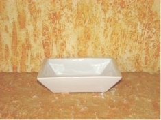 Foto Prato de Porcelana quadrado mar
