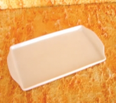 Foto Bandeja de Porcelana retangular 3a 