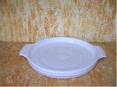 Foto Prato de Porcelana para queijo brie