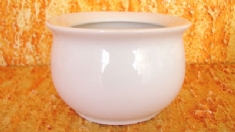 Foto Cachepot de Porcelana violeta 1 