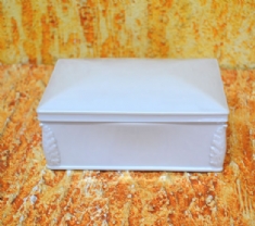 Foto Caixa de Porcelana retangular lisa 31 