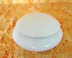 Foto Caixa miniatura de Porcelana redonda lisa 6  
