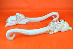 Foto Elefante porta incenso de Porcelana 3  32,0 x5,0