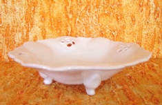 Foto fruteira 6 com relevo de porcelana 