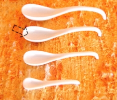 Foto Colher para geleia de Porcelana 11,8  utilitrio 