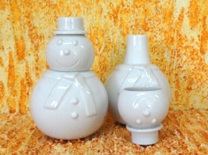 Foto Moringa de Porcelana boneco de neve