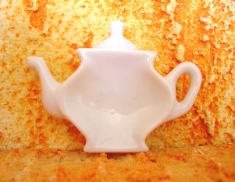 Foto Porta ch de Porcelana Chaleira