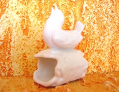 Foto Porta guardanapo pssaro de Porcelana
