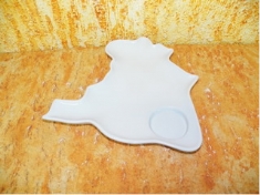 Foto Prato para lanche de Porcelana Brasil 
