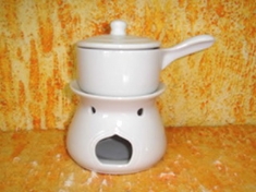 Foto Rechaud de Porcelana (2 peas) 16,5 x 16,0 