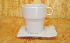 Foto Xcara de Porcelana Lrio para Capucino sem pires   100ml