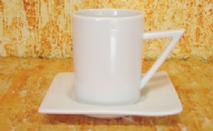 Foto Xcara de Porcelana Gardenia para Ch com pires  200ml