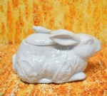 Foto Coelho de Porcelana Páscoa decorativo 16,0 x 9,0