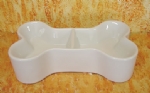 Foto Comedouro de Porcelana osso  33,0 x 11,0 x 8,5 