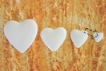 Foto Placa de Porcelana coração 3c