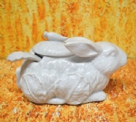 Foto Coelho farinheira com colher de Porcelana 20,2 x 11,0 utili