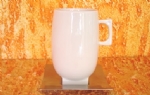 Foto Caneca de Porcelana Paraty com pires inox