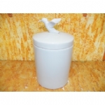 Foto Lixeira beija flor de Porcelana  36,0 x 19,0